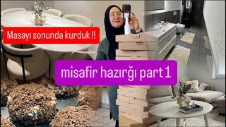 TEMİZLİKDÜZENALIŞVERİŞİŞtüm gün neler yaptı ⁉️köstebek pasta tarifimmisafir hazırlığı part1