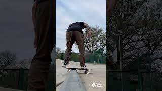 Board, iPhone and skater all survived #skateboarding #skating