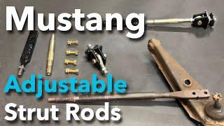 65/66 Mustang Strut Rod: Function, Why Make it Adjustable, & Rose Hill Performance Parts Review