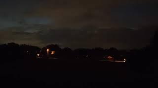 45 minute time lapse of incoming strom