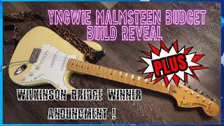 Wilkinson Bridge Winner - Yngwie Malmsteen Budget Stratocaster  Build Reveal