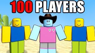 ROBLOX Dead Rails but with 100 PLAYERS (PURE CHAOS)