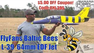 Mind-Blowing RC Jet Performance:Fly-Fans Baltic Bees L-39 64mm EDF Jet