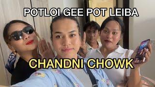 Chandni Chowk ta potloi | #delhivlog ​⁠@nepoleantop5955 ​⁠@abungtop4472 Savit Samchi