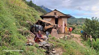 Beautiful Nepali Mountain Village Traditional Life of Nepal | Most Peaceful And Relaxing Daily Life