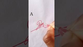 A signature style ideas  #howtosign #learn #viralshort