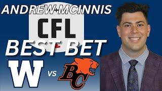 Winnipeg Blue Bombers vs BC Lions Picks and Predictions | CFL Best Bets 8/18/24