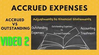 ACCRUED EXPENSES Vs OUTSTANDING EXPENSES - LP 2 | ACCOUNTING TERMS | Falcon Fabian Academy