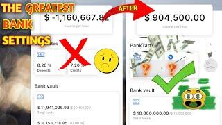 THE BEST BANK SETTINGS IN BUSINESS EMPIRE RICH MAN || DEVANSH 69 || #bussiness#youtube