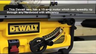 Dewalt dw745 table saw review 2021