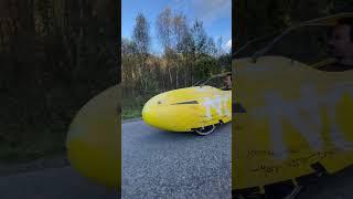 How to use velomobile in Norway #velomobile #norway #telemark