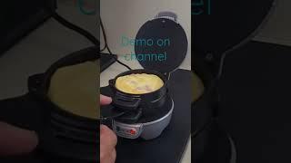 Omelette: Hamilton Beach Breakfast Sandwich Maker #shorts