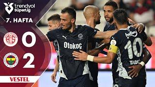 Vestel | Antalyaspor (0-2) Fenerbahçe - Highlights/Özet | Trendyol Süper Lig - 2024/25