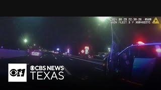 Dallas police release dashcam footage following officer Darron Burks’ tragic death