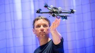 The astounding athletic power of quadcopters | Raffaello D'Andrea