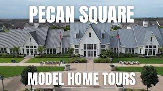 Pecan Square Model Homes in North Fort Worth - Tour the model homes from four builders.