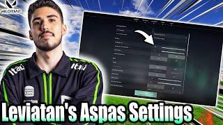 A Guide Leviatan's Aspas Valorant Settings | Aspas Sensitivity And DPI