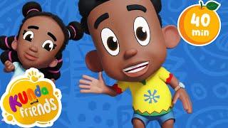 Hello Song + MORE Kunda & Friends Nursery Rhymes | Afrobeats | Kids Songs | Kids Cartoons