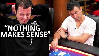 Tom Dwan's Brain Is EXPLODING During Heroic Decision