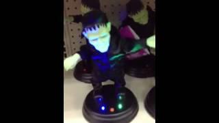 Frankenstein decoration dancing to a Pitbull song?!!?