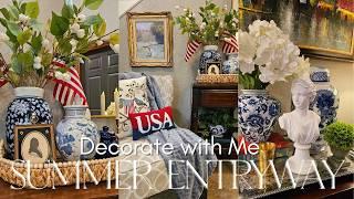 EARLY SUMMER DECORATE WITH ME - ENTRYWAY HOME DÉCOR | Decorating Inspiration & Ideas –2024