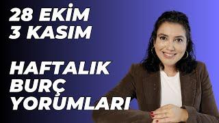 28 EKİM - 3 KASIM HAFTALIK BURÇ YORUMLARI | ASTROLOG GÜLŞAN BİRCAN