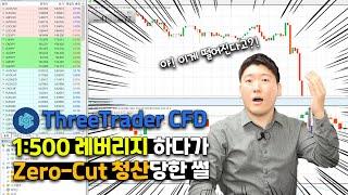 레버리지 CFD 거래로 제로 컷 청산 당했습니다 FX 외환 마진 거래가 뭐길래?! #ThreeTrader #CFD