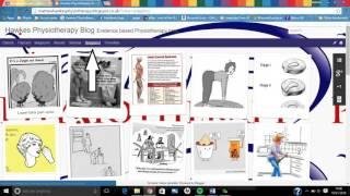 Hawkes Physiotherapy Blog Walk through video