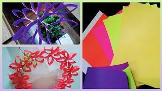 Quick and easy wall hanging paper craft || paper craft decor || Sania's kreativity