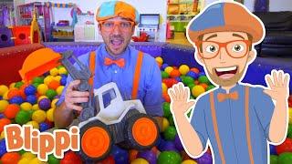 Blippi Visits Fidgets Indoor Playground! | Learning Movements | Educational Videos for Toddlers