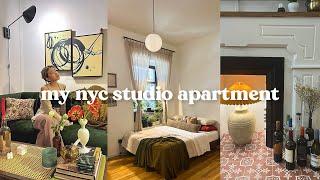 my nyc studio apartment tour | what $1600 gets you in manhattan