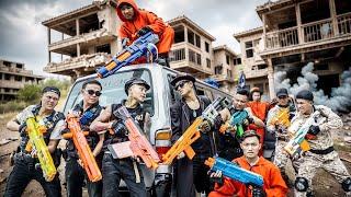 LTT Game Nerf War : Elite SEALX Heroes Use Nerf Guns to Fight in Search of the Lost Map!