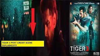 TIGER 3 POST CREDIT SCENE EXPLAINED!!! Salman Khan| SRK| Hrithik Roshan| Tiger 3 End Scene explained