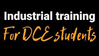 What civil students do in their industrial training.|Details about industrial training apsbtet DCE.