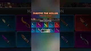 How I Got SPECTRUM KNIVES in Roblox: Survive the Killer Wild West Chest of the Pest Update