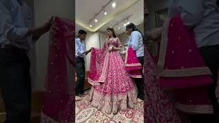 From kundans Bridal Couture Chandni Chowk Delhi best bridal lehenga collection ️#wedding #lehenga