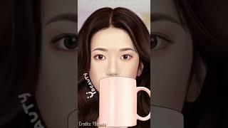 Blister Lips Treatment #shorts #animation #asmr #satisfying #transformation #fyp