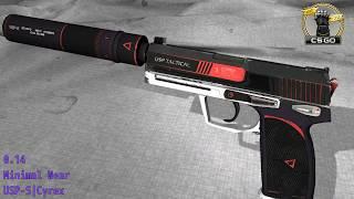 USP-S | Cyrex - Wear and Float