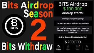 Bits Withdrawal | Bits airdrop participating problem | Bits Listing Date | Bits Price |#blum