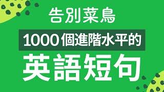 告別菜鳥！1000個進階水平的英語短句 — 全面提升聽力口語水平