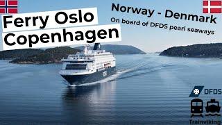 Overnight ferry from Oslo in Norway to Copenhagen in Denmark, on board of MS Pearl Seaways travel