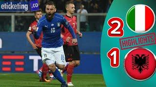 Italy vs Albania (2-1) |   Highlights | UEFA Euro 2024