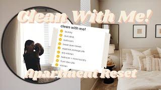 Clean With Me - Apartment Reset | Cleaning Motivation | Hey Hannah Lee