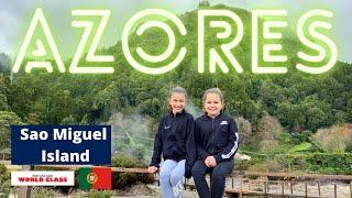 Ponta Delgada Vlog 2022|São Miguel Island Azores|Travel Portugal|Rory and Sage World Class Ep. 63