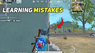 LEARNING MISTAKES  1v4 FULL RUSH GAMEPLAY  PUBG MOBILE LITE - BGMI LITE