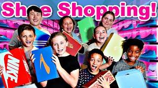 Shoe Shopping For 10 Kids! | Back To School Time!