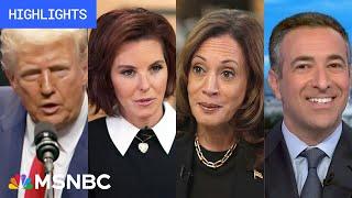 Countdown to the 2024 election: Day 40 | MSNBC Highlights