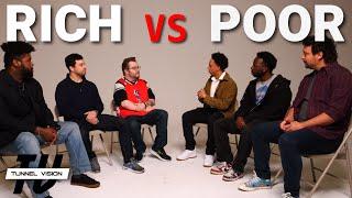 Down The Middle: Rich vs. Poor