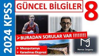 2024 KPSS GÜNCEL BİLGİLER 8 BURADAN SORU VAR !!!!