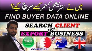 how to find customers for export business | Search international Customer online